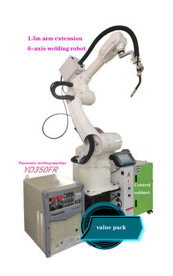 産業6軸線のアルミニウム溶接ロボット機械380V高速