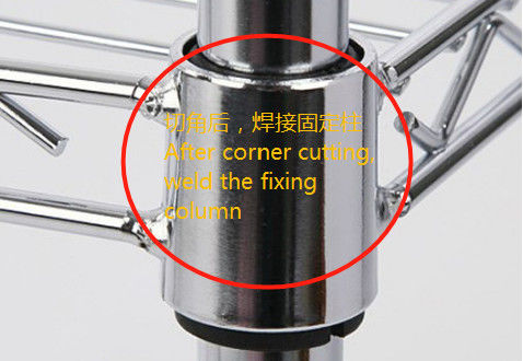 網のコーナーの打抜き機8の鉄ワイヤーPLC制御380V 50Hz